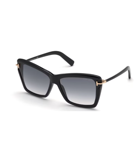 Tom Ford Sunglasses Ft0849 6401b Gradient 64 Black Grey