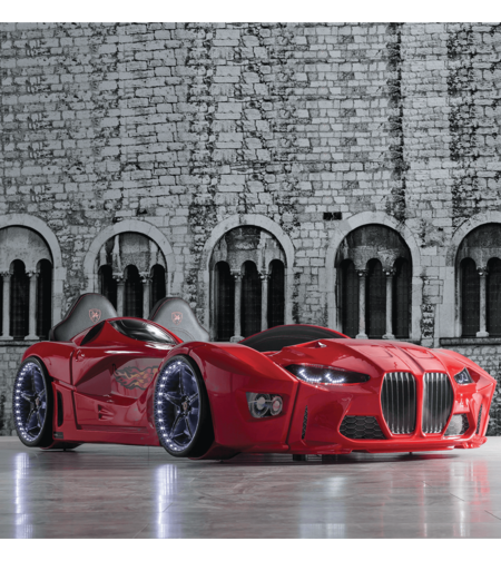 Легло кола - GTM Premium - червен