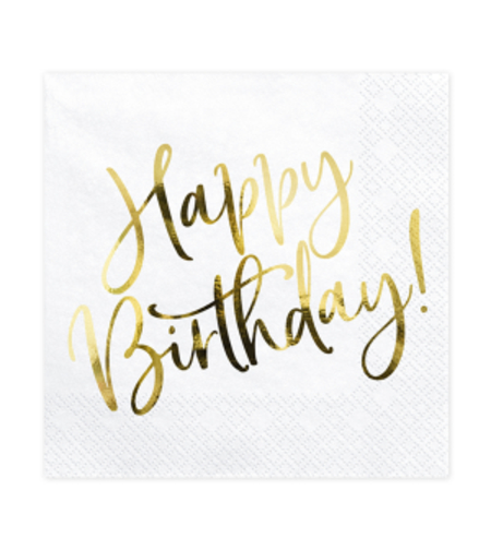 White & Gold, Големи салфетки