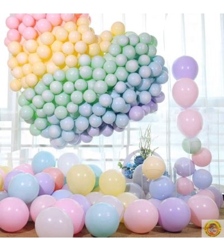 Латексови балони цвят, макарон Лилаво