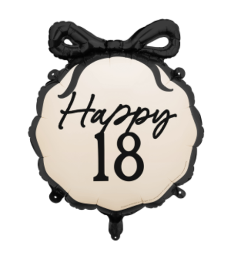 Фолиев балон с панделка, 18-ти Рожден Ден