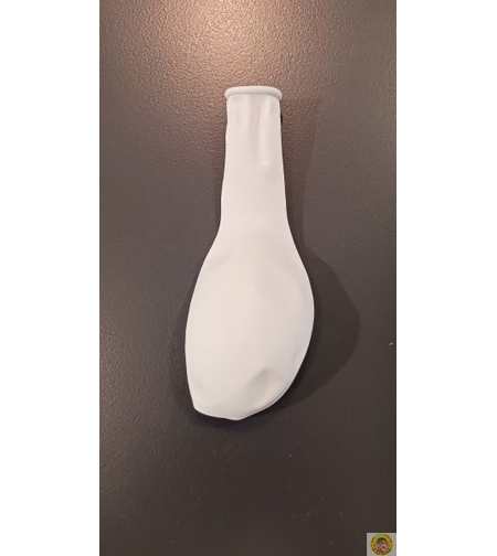 Латексови балони цвят, Бял 10”