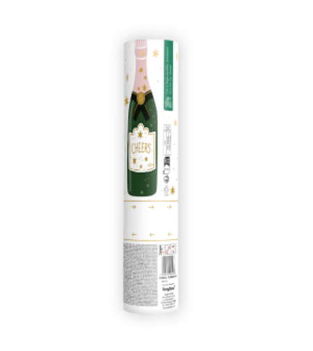 Конфети за изтрелване, със златни звезди