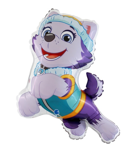 Фолиев балон - Пес патрул Еверест- 28-40''/76-100 см