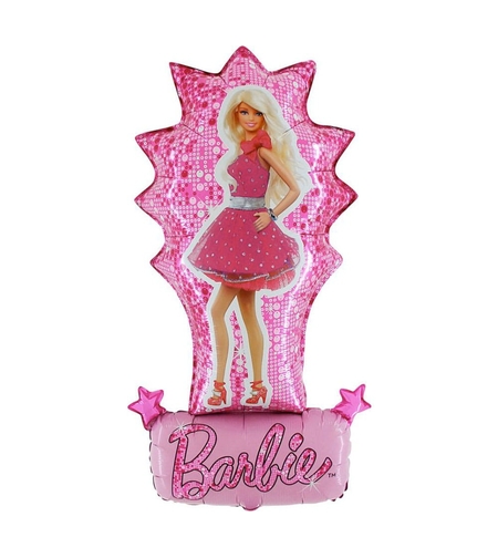 Фолиев балон - Барби - 28-40''/76-100 см