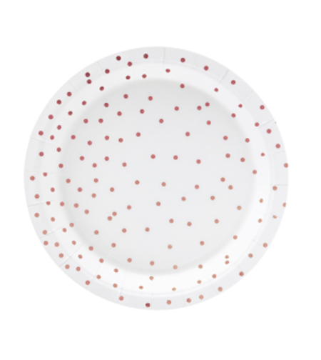 Rose Gold Dots, Малки чинийки