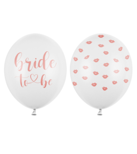 Комплект латексови балони, Kiss Bride to Be