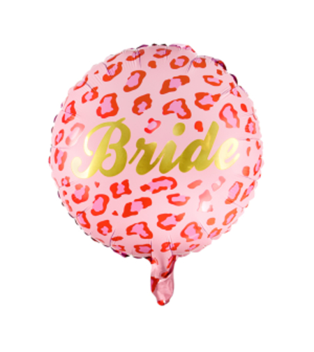 Фолиев Балон Leopard Bride to Be