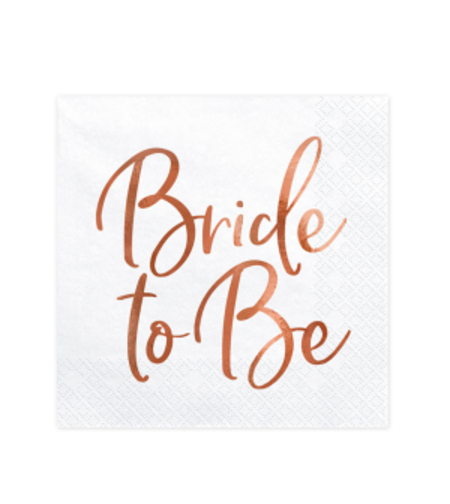Bride to be, Салфетки