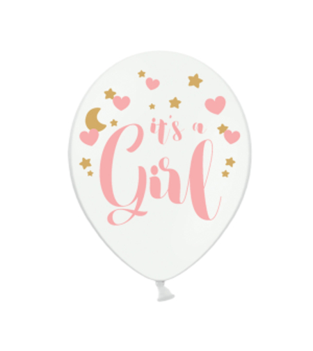 Латексови балони, It's a girl