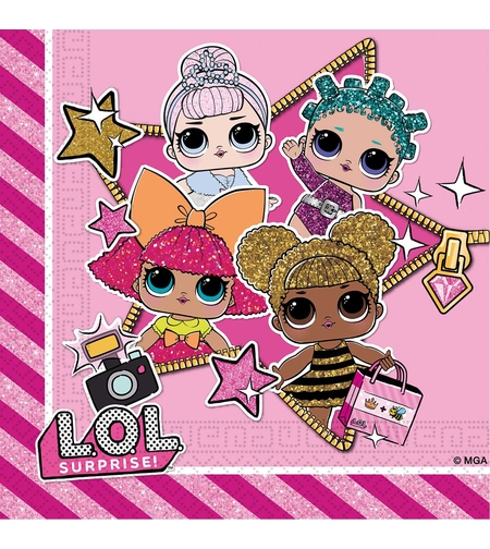 Салфетки Куклите ЛОЛ