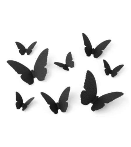 Комплект пеперуди за декорация
