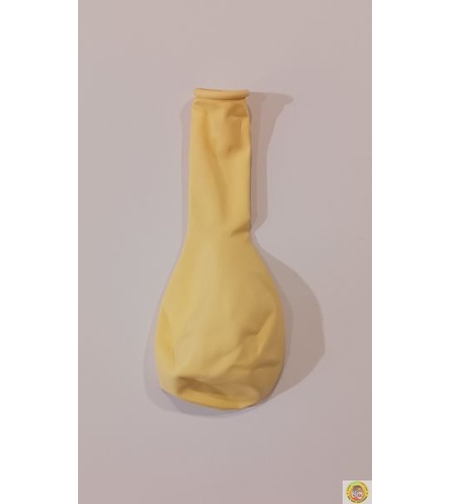 Латексови балони цвят, макарон Жълто 10”