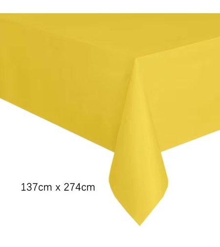 Покривка тъмно жълта