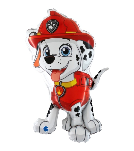 Фолиев балон - Пес патрул Маршал - 28-40''/76-100 см