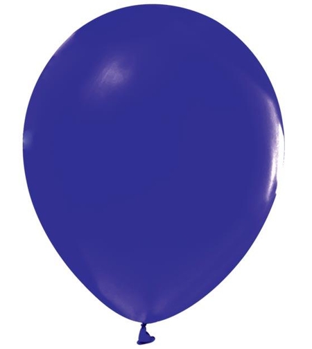 Балон пастел тъмно син 26см