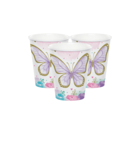 Butterfly Shimmer, Парти чашки