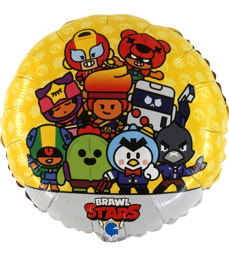 Фолиев балон - Кръг - Бролс Старс - 18