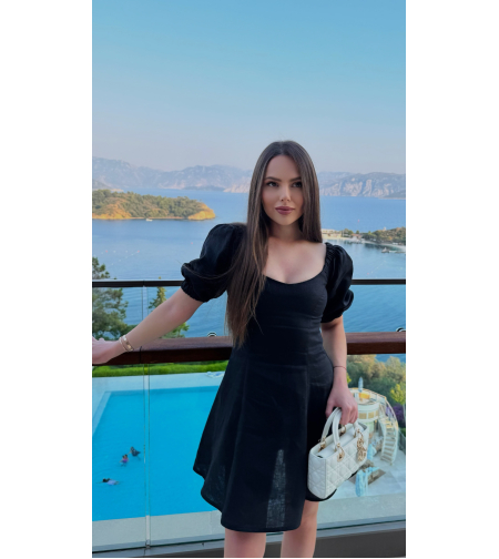 Adeline linen dress
