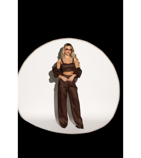 Helena linen trousers