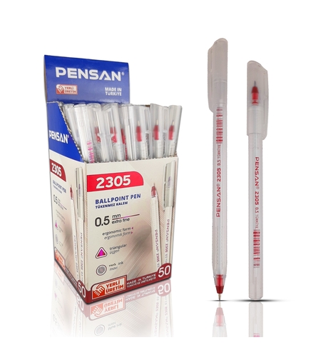 Химикалка Pensan 2305 / 0.5 мм. Червен