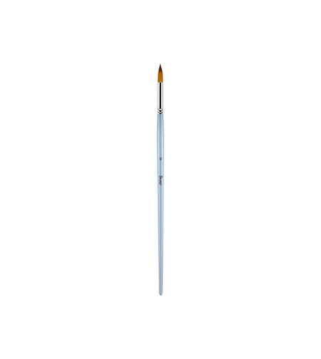 Brons Brush Art Четка №12 за акварел и акрил с дълга дръжка – големи детайли