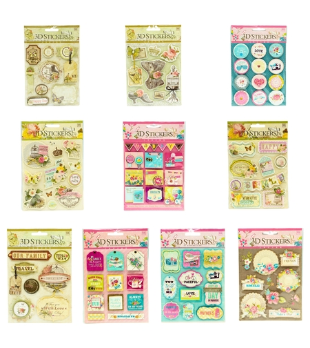3D Стикери за декорация