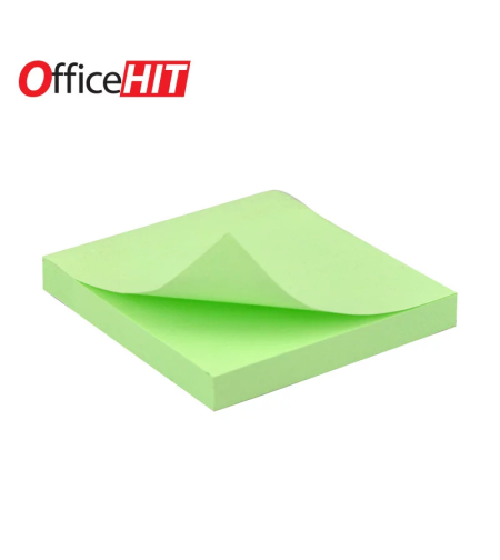 Самозалепващи листчета 76х76 ЗЕЛЕН пастел