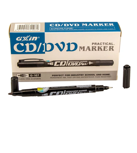 Маркер двувърх GXIN за CD/DVD 0.5mm/1mm.