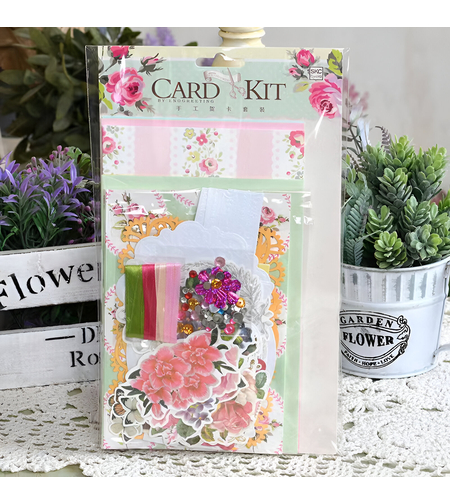 Комплект за ръчно изработване на картички