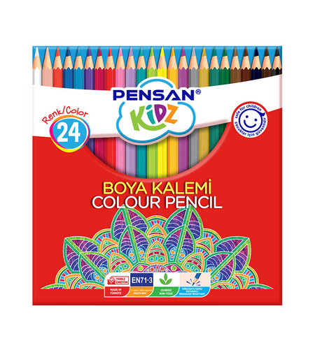 Цветни моливи Pensan 24 цв.