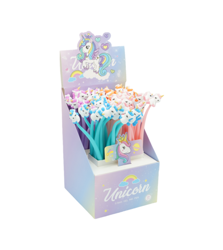 Силиконова детска химикалка, Еднорог
