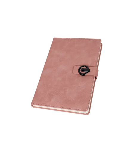 Бележник еко кожа с магнитно закопчаване 11041 Розов