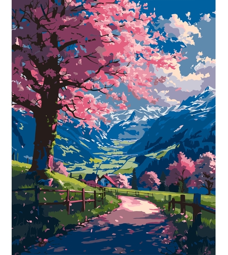 Картина по номера 40х50 см. - YCGJC37705