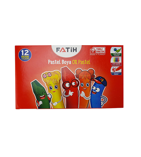 Маслени пастели Fatih 12 цвята