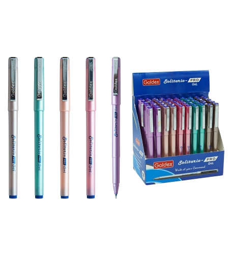 Химикалка Goldex - Solitario Pro Gel