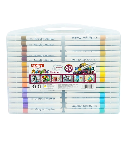 Акрилни маркери 60цв.