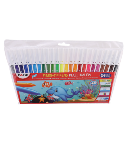 Флумастери Fatih 24 цвата