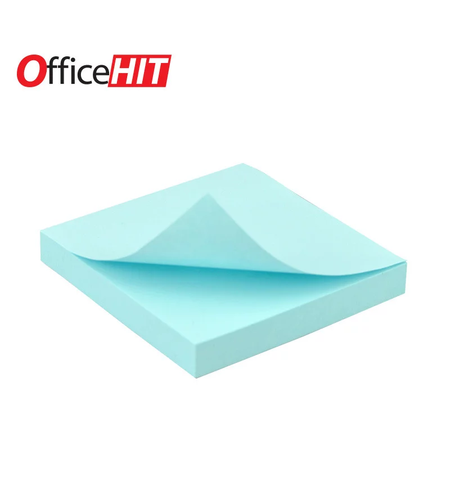 Самозалепващи листчета 76х76 Сини пастелни