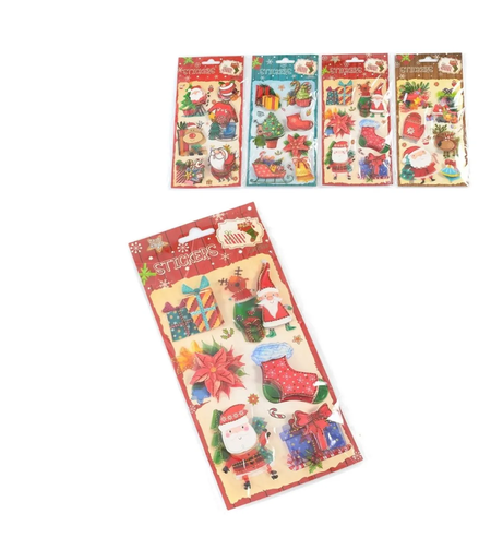 Коледни 3Д стикери - 2