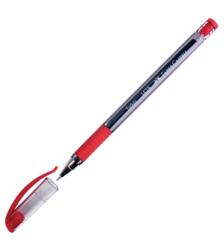 Химикалка Faber-Castell 1425 Fine ЧЕРВЕНА
