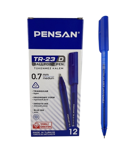 Химикалка Pensan TR23 / 50D 0.7мм Син