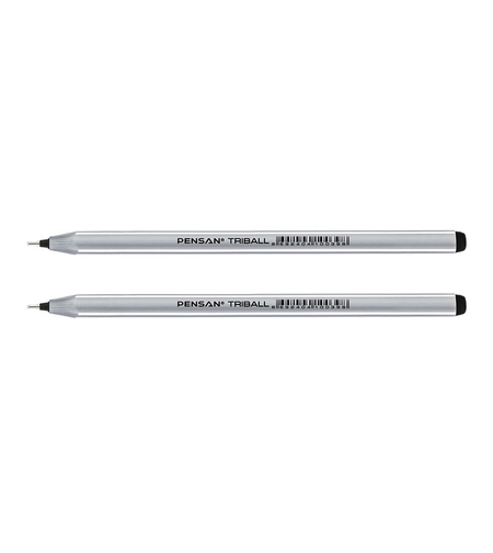 Химикалка Pensan Triball 1.0мм Черен