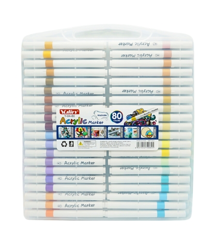Акрилни маркери 80цв.