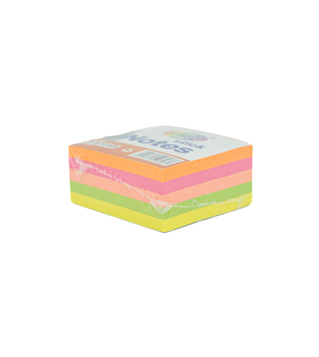 Кубче самозалепващо неон - 50x50 мм., 250 л., 5 цв.