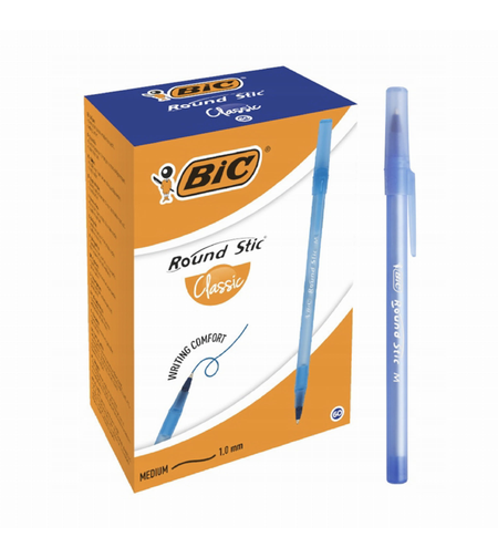 Химикалка Bic Round stic Син