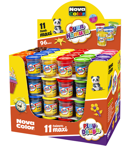 Дисплей с пластилини Nova Color 96бр.