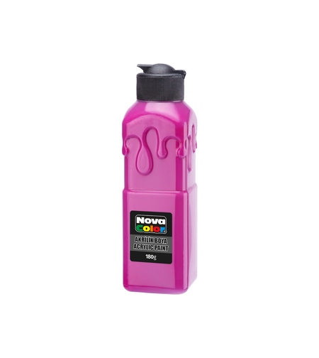 Акрилна боя 180гр. Магента Nova Color