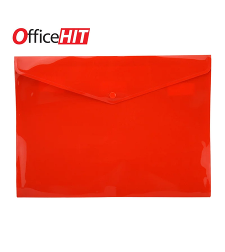 Папка с копче А4+ 36х26 Червена
