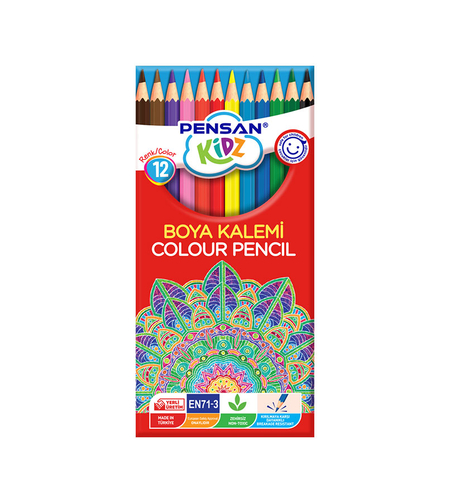 Цветни моливи Pensan 12 цв.